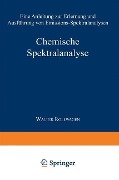 Cover-Bild zum Titel 'Chemische Spektralanalyse' von 'Wolfgang Seith'