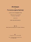 Cover-Bild zum Titel 'Mitteilungen über Forschungsarbeiten' von 'Franz Walther'