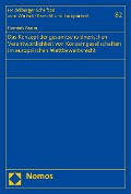 Cover-Bild zum Titel 'Das Konzept der gesamtschuldnerischen Verantwortlichkeit von Konzerngesellschaften im europäischen Wettbewerbsrecht' von 'Dominik Braun'