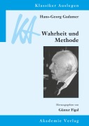 Cover-Bild zum Titel 'Hans-Georg Gadamer: Wahrheit und Methode' von 'Günter Figal'