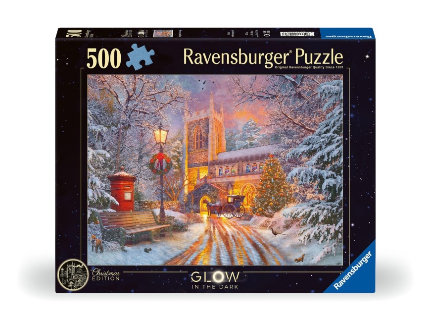 Erwachsenenpuzzle 500 Teile - Funkelnde Weihnachten - 