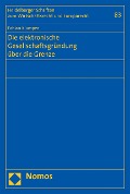 Cover-Bild zum Titel 'Die elektronische Gesellschaftsgründung über die Grenze' von 'Fabian Klumpen'