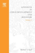 Cover-Bild zum Titel 'Advances in Child Development and Behavior' von ''