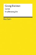 Cover-Bild zum Titel 'Lenz' von 'Georg Büchner'