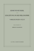 Cover-Bild zum Titel 'Einleitung in die Philosophie' von 'Berndt Goossens, Edmund Husserl'