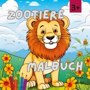 Cover-Bild zum Titel 'Zootiere Malbuch' von 'Finn Avery'