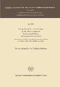 Cover-Bild zum Titel 'Untersuchung bei der Feinbearbeitung' von 'Herwart Optiz'