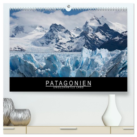 Patagonien - Ungezähmtes Land (hochwertiger Premium Wandkalender 2024 DIN A2 quer), Kunstdruck in Hochglanz - Stephan Knödler