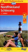 Cover-Bild zum Titel 'ADFC-Radtourenkarte 1 Nordfriesland /Schleswig 1:150.000, reiß- und wetterfest, E-Bike geeignet, GPS-Tracks Download' von ''