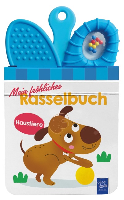 Mein fröhliches Rasselbuch - Haustiere -