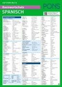 Cover-Bild zum Titel 'PONS Basiswortschatz auf einen Blick Spanisch' von ''