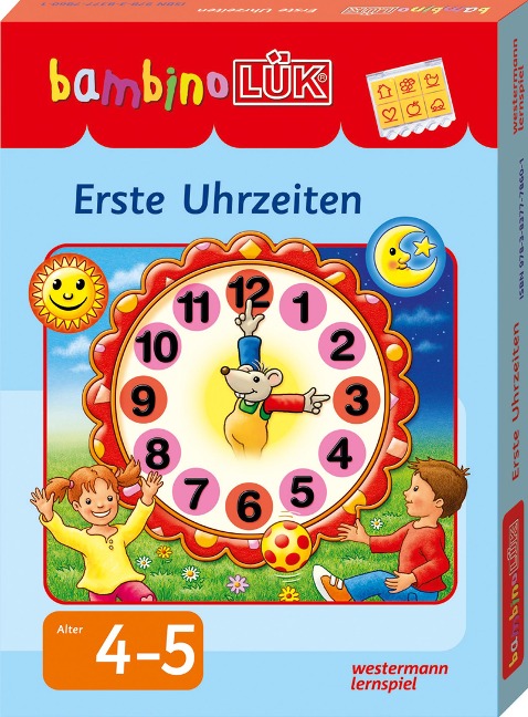 bambinoLÜK-Set. Erste Uhrzeiten: 4 - 5 Jahre - 