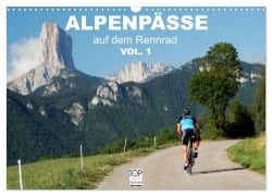 Cover-Bild zum Titel 'Alpenpässe auf dem Rennrad Vol. 1 (Wandkalender 2026 DIN A3 quer), CALVENDO Monatskalender' von 'Matthias Rotter'