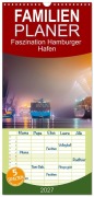Cover-Bild zum Titel 'Familienplaner 2027 - Faszination Hamburger Hafen mit 5 Spalten (Wandkalender, 21 x 45 cm) CALVENDO' von 'Kuk-Foto Kai-Uwe Klauß'