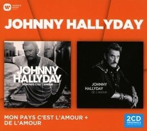 Coffret 2CD:Mon pays C'est l'amour & De l'amour - Johnny Hallyday