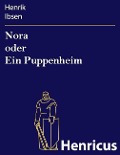 Cover-Bild zum Titel 'Nora oder Ein Puppenheim' von 'Henrik Ibsen'
