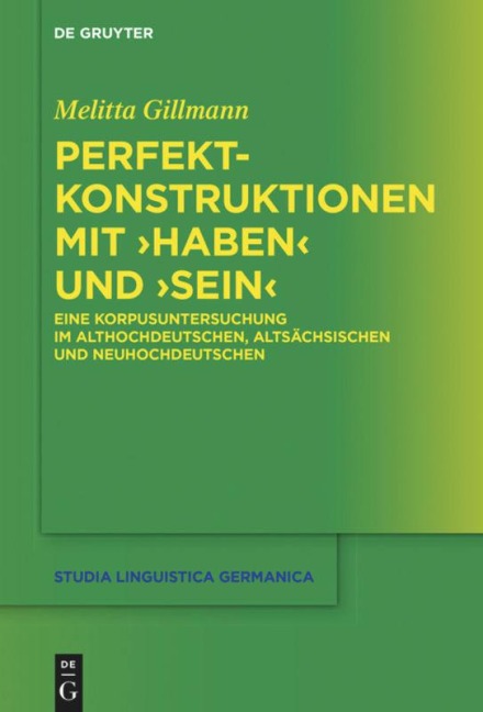 Perfektkonstruktionen mit ¿haben¿ und ¿sein¿ - Melitta Gillmann