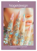 Cover-Bild zum Titel 'Nageldesign. Außergewöhnliche Fingernägel (Wandkalender 2026 DIN A2 hoch), CALVENDO Monatskalender' von 'Rose Hurley'