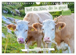 Cover-Bild zum Titel 'Bergstille - Momente auf der Alm (Wandkalender 2026 DIN A4 quer), CALVENDO Monatskalender' von 'Renaldo Caumont'