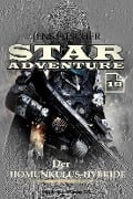 Cover-Bild zum Titel 'Der Homunkulus-Hybride (STAR ADVENTURE 18)' von 'Jens Fitscher'
