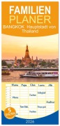 Cover-Bild zum Titel 'Familienplaner 2026 - BANGKOK Hauptstadt von Thailand mit 5 Spalten (Wandkalender, 21 x 45 cm) CALVENDO' von 'Mario Weigt'