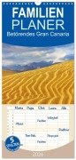 Familienplaner 2026 - Betörendes Gran Canaria mit 5 Spalten (Wandkalender, 21 x 45 cm) CALVENDO - Lucy M. Laube