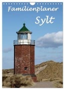 Cover-Bild zum Titel 'Familienplaner - Sylt (Wandkalender 2027 DIN A4 hoch), CALVENDO Monatskalender' von 'Antje Lindert-Rottke'