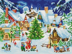 Cover-Bild zum Titel 'Mitmachkalender - Diamond-Painting-Adventskalender' von ''