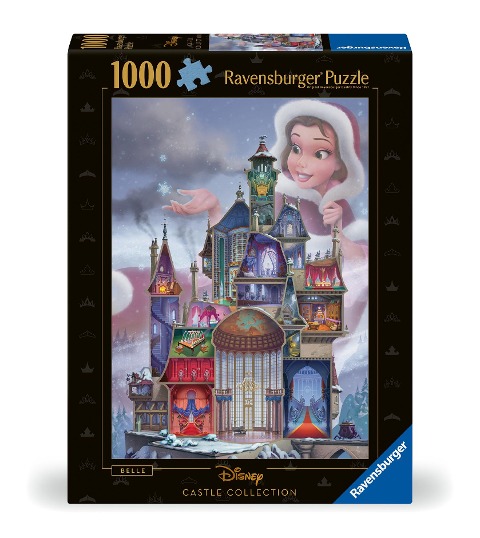 Erwachsenenpuzzle 1000 Teile - Disney Prinzessinnen - Disney Castles: Belle - 