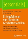 Erfolgsfaktoren von Plattform-Geschäftsmodellen - Britta Schammer, Claudia Hess, Mario Boßlau