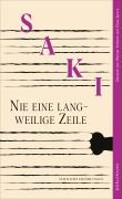 Cover-Bild zum Titel 'Nie eine langweilige Zeile' von 'Saki'
