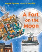 Cover-Bild zum Titel 'A Fort on the Moon' von 'Maggie Pouncey'