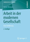 Cover-Bild zum Titel 'Arbeit in der modernen Gesellschaft' von 'Heiner Minssen'