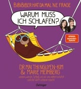 Cover-Bild zum Titel 'BiBiBiber hat da mal 'ne Frage. Warum muss ich schlafen?' von 'Mai Thi Nguyen-Kim, Marie Meimberg'