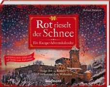 Cover-Bild zum Titel 'Rot rieselt der Schnee - Ein Escape-Adventskalender' von 'Michael Hamannt'