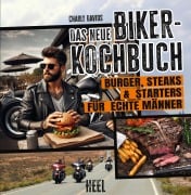 Cover-Bild zum Titel 'Das NEUE Biker-Kochbuch' von 'Charly Davids'