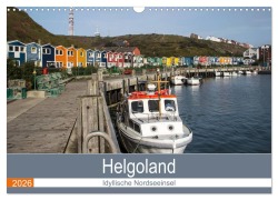 Cover-Bild zum Titel 'Helgoland - idyllische Nordseeinsel (Wandkalender 2026 DIN A3 quer), CALVENDO Monatskalender' von 'Andrea Potratz'