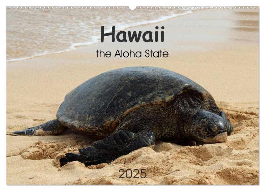 Hawaii the Aloha State (Wandkalender 2025 DIN A2 quer), CALVENDO Monatskalender - Denise Graupner