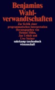 Cover-Bild zum Titel 'Benjamins Wahlverwandtschaften' von ''