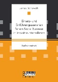 Cover-Bild zum Titel 'Einsatz- und Einführungsszenarien für ein Social Business in Industrieunternehmen' von 'Jonas Striewski'