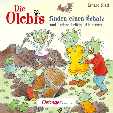 Die Olchis finden einen Schatz und andere krötige Abenteuer - Erhard Dietl, Erhard Dietl, Dieter Faber