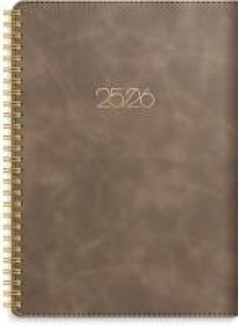 Burde Senator A5 Twist Braun Schülerkalender 2025/2026 - 