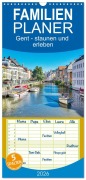 Cover-Bild zum Titel 'Familienplaner 2026 - Gent - staunen und erleben mit 5 Spalten (Wandkalender, 21 x 45 cm) CALVENDO' von 'Thomas Bartruff'