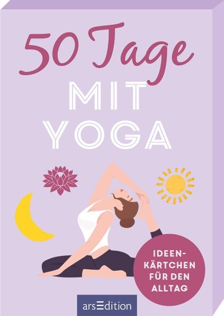 50 Tage mit Yoga. Ideenkärtchen für den Alltag - 