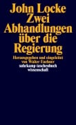 Cover-Bild zum Titel 'Zwei Abhandlungen über die Regierung' von 'John Locke'