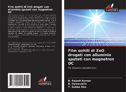Film sottili di ZnO drogati con alluminio sputati con magnetron DC - B. Rajesh Kumar, B. Hymavathi, T. Subba Rao