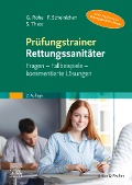 Cover-Bild zum Titel 'Prüfungstrainer Rettungssanitäter' von 'Georg Rohe, Frank Scheinichen, Stefan Thate'