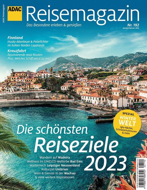 ADAC Reisemagazin Die schönsten Reiseziele 2023 - 