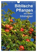 Biblische Pflanzen mit ihren Bibelversen (Wandkalender 2025 DIN A4 hoch), CALVENDO Monatskalender - Hans-Georg Vorndran