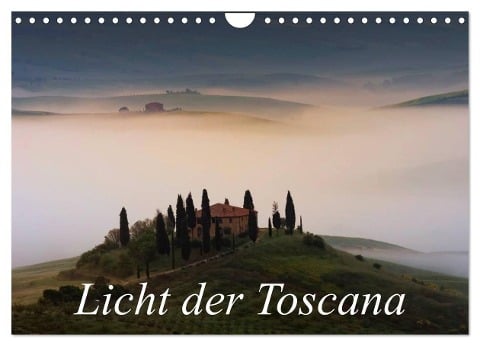 Licht der Toscana (Wandkalender 2025 DIN A4 quer), CALVENDO Monatskalender - Peter Schürholz